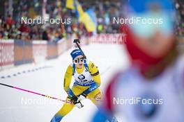 17.01.2019, Ruhpolding, Germany (GER): Mona Brorsson (SWE) -  IBU world cup biathlon, sprint women, Ruhpolding (GER). www.nordicfocus.com. © Manzoni/NordicFocus. Every downloaded picture is fee-liable.