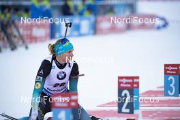 17.01.2019, Ruhpolding, Germany (GER): Anais Bescond (FRA) -  IBU world cup biathlon, sprint women, Ruhpolding (GER). www.nordicfocus.com. © Manzoni/NordicFocus. Every downloaded picture is fee-liable.