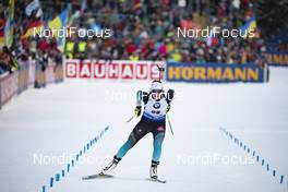 17.01.2019, Ruhpolding, Germany (GER): Justine Braisaz (FRA) -  IBU world cup biathlon, sprint women, Ruhpolding (GER). www.nordicfocus.com. © Manzoni/NordicFocus. Every downloaded picture is fee-liable.