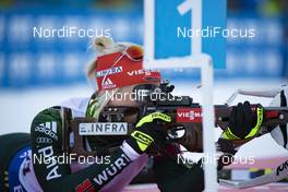 17.01.2019, Ruhpolding, Germany (GER): Karolin Horchler (GER) -  IBU world cup biathlon, sprint women, Ruhpolding (GER). www.nordicfocus.com. © Manzoni/NordicFocus. Every downloaded picture is fee-liable.