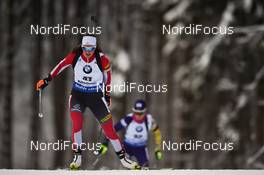 17.01.2019, Ruhpolding, Germany (GER): Julia Schwaiger (AUT) -  IBU world cup biathlon, sprint women, Ruhpolding (GER). www.nordicfocus.com. ©Tumashov/NordicFocus. Every downloaded picture is fee-liable.
