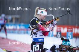17.01.2019, Ruhpolding, Germany (GER): Marte Olsbu Roeiseland (NOR) -  IBU world cup biathlon, sprint women, Ruhpolding (GER). www.nordicfocus.com. © Manzoni/NordicFocus. Every downloaded picture is fee-liable.