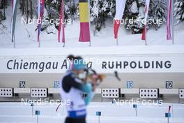 17.01.2019, Ruhpolding, Germany (GER): Celia Aymonier (FRA) -  IBU world cup biathlon, sprint women, Ruhpolding (GER). www.nordicfocus.com. © Manzoni/NordicFocus. Every downloaded picture is fee-liable.