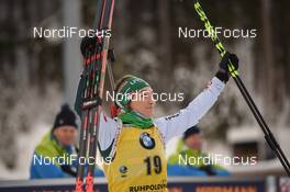 17.01.2019, Ruhpolding, Germany (GER): Dorothea Wierer (ITA) -  IBU world cup biathlon, sprint women, Ruhpolding (GER). www.nordicfocus.com. ©Tumashov/NordicFocus. Every downloaded picture is fee-liable.