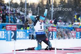 17.01.2019, Ruhpolding, Germany (GER): Anais Chevalier (FRA) -  IBU world cup biathlon, sprint women, Ruhpolding (GER). www.nordicfocus.com. © Manzoni/NordicFocus. Every downloaded picture is fee-liable.