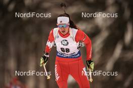 17.01.2019, Ruhpolding, Germany (GER): Rosanna Crawford (CAN) -  IBU world cup biathlon, sprint women, Ruhpolding (GER). www.nordicfocus.com. ©Tumashov/NordicFocus. Every downloaded picture is fee-liable.