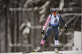 17.01.2019, Ruhpolding, Germany (GER): Susan Dunklee (USA) -  IBU world cup biathlon, sprint women, Ruhpolding (GER). www.nordicfocus.com. ©Tumashov/NordicFocus. Every downloaded picture is fee-liable.