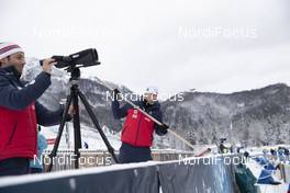 15.01.2019, Ruhpolding, Germany (GER): Siegfried Mazet (FRA) coach team Norway -  IBU world cup biathlon, training, Ruhpolding (GER). www.nordicfocus.com. © Manzoni/NordicFocus. Every downloaded picture is fee-liable.