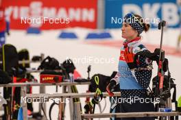 15.01.2019, Ruhpolding, Germany (GER): Clare Egan (USA) -  IBU world cup biathlon, training, Ruhpolding (GER). www.nordicfocus.com. © Tumashov/NordicFocus. Every downloaded picture is fee-liable.