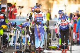16.01.2019, Ruhpolding, Germany (GER): Serafin Wiestner (SUI) -  IBU world cup biathlon, training, Ruhpolding (GER). www.nordicfocus.com. © Tumashov/NordicFocus. Every downloaded picture is fee-liable.