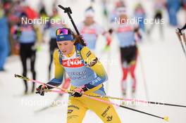 16.01.2019, Ruhpolding, Germany (GER): Hanna Oeberg (SWE) -  IBU world cup biathlon, training, Ruhpolding (GER). www.nordicfocus.com. © Tumashov/NordicFocus. Every downloaded picture is fee-liable.