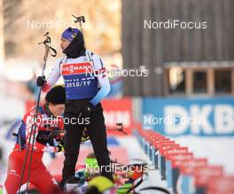 16.01.2019, Ruhpolding, Germany (GER): Jeremy Finello (SUI) -  IBU world cup biathlon, training, Ruhpolding (GER). www.nordicfocus.com. © Tumashov/NordicFocus. Every downloaded picture is fee-liable.