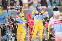 16.01.2019, Ruhpolding, Germany (GER): Mona Brorsson (SWE) -  IBU world cup biathlon, training, Ruhpolding (GER). www.nordicfocus.com. © Tumashov/NordicFocus. Every downloaded picture is fee-liable.
