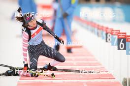 16.01.2019, Ruhpolding, Germany (GER): Clare Egan (USA) -  IBU world cup biathlon, training, Ruhpolding (GER). www.nordicfocus.com. © Tumashov/NordicFocus. Every downloaded picture is fee-liable.