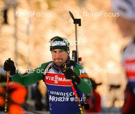 16.01.2019, Ruhpolding, Germany (GER): Dominik Windisch (ITA) -  IBU world cup biathlon, training, Ruhpolding (GER). www.nordicfocus.com. © Tumashov/NordicFocus. Every downloaded picture is fee-liable.
