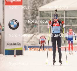 15.01.2019, Ruhpolding, Germany (GER): Clare Egan (USA) -  IBU world cup biathlon, training, Ruhpolding (GER). www.nordicfocus.com. © Tumashov/NordicFocus. Every downloaded picture is fee-liable.