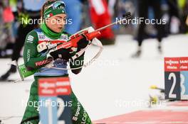 16.01.2019, Ruhpolding, Germany (GER): Dorothea Wierer (ITA) -  IBU world cup biathlon, training, Ruhpolding (GER). www.nordicfocus.com. © Tumashov/NordicFocus. Every downloaded picture is fee-liable.