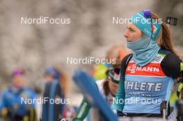 15.01.2019, Ruhpolding, Germany (GER): Justine Braisaz (FRA) -  IBU world cup biathlon, training, Ruhpolding (GER). www.nordicfocus.com. © Tumashov/NordicFocus. Every downloaded picture is fee-liable.