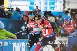 27.01.2019, Antholz, Italy (ITA): Julian Eberhard (AUT) -  IBU world cup biathlon, mass men, Antholz (ITA). www.nordicfocus.com. © Manzoni/NordicFocus. Every downloaded picture is fee-liable.