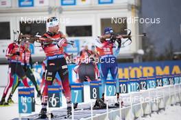27.01.2019, Antholz, Italy (ITA): Erlend Bjoentegaard (NOR) -  IBU world cup biathlon, mass men, Antholz (ITA). www.nordicfocus.com. © Manzoni/NordicFocus. Every downloaded picture is fee-liable.