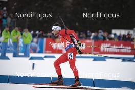 27.01.2019, Antholz, Italy (ITA): Christian Gow (CAN) -  IBU world cup biathlon, mass men, Antholz (ITA). www.nordicfocus.com. © Manzoni/NordicFocus. Every downloaded picture is fee-liable.