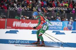 27.01.2019, Antholz, Italy (ITA): Lukas Hofer (ITA) -  IBU world cup biathlon, mass men, Antholz (ITA). www.nordicfocus.com. © Manzoni/NordicFocus. Every downloaded picture is fee-liable.