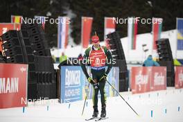 27.01.2019, Antholz, Italy (ITA): Arnd Peiffer (GER) -  IBU world cup biathlon, mass men, Antholz (ITA). www.nordicfocus.com. © Manzoni/NordicFocus. Every downloaded picture is fee-liable.