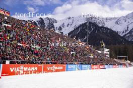 27.01.2019, Antholz, Italy (ITA): Event Feature: packed grand stand -  IBU world cup biathlon, mass women, Antholz (ITA). www.nordicfocus.com. © Manzoni/NordicFocus. Every downloaded picture is fee-liable.