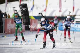 27.01.2019, Antholz, Italy (ITA): Marte Olsbu Roeiseland (NOR) -  IBU world cup biathlon, mass women, Antholz (ITA). www.nordicfocus.com. © Manzoni/NordicFocus. Every downloaded picture is fee-liable.