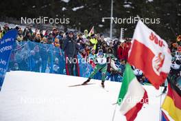 26.01.2019, Antholz, Italy (ITA): Lukas Hofer (ITA) -  IBU world cup biathlon, pursuit men, Antholz (ITA). www.nordicfocus.com. © Manzoni/NordicFocus. Every downloaded picture is fee-liable.