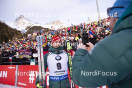 26.01.2019, Antholz, Italy (ITA): Arnd Peiffer (GER) -  IBU world cup biathlon, pursuit men, Antholz (ITA). www.nordicfocus.com. © Manzoni/NordicFocus. Every downloaded picture is fee-liable.