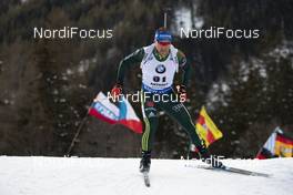 26.01.2019, Antholz, Italy (ITA): Erik Lesser (GER) -  IBU world cup biathlon, pursuit men, Antholz (ITA). www.nordicfocus.com. © Manzoni/NordicFocus. Every downloaded picture is fee-liable.