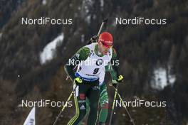 26.01.2019, Antholz, Italy (ITA): Arnd Peiffer (GER) -  IBU world cup biathlon, pursuit men, Antholz (ITA). www.nordicfocus.com. © Manzoni/NordicFocus. Every downloaded picture is fee-liable.