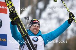 26.01.2019, Antholz, Italy (ITA): Quentin Fillon Maillet (FRA) -  IBU world cup biathlon, pursuit men, Antholz (ITA). www.nordicfocus.com. © Manzoni/NordicFocus. Every downloaded picture is fee-liable.