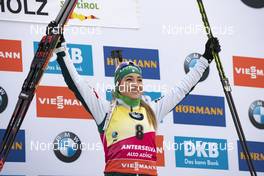 26.01.2019, Antholz, Italy (ITA): Dorothea Wierer (ITA) -  IBU world cup biathlon, pursuit women, Antholz (ITA). www.nordicfocus.com. © Manzoni/NordicFocus. Every downloaded picture is fee-liable.