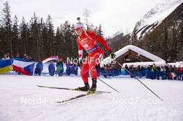 26.01.2019, Antholz, Italy (ITA): Sarah Beaudry (CAN) -  IBU world cup biathlon, pursuit women, Antholz (ITA). www.nordicfocus.com. © Manzoni/NordicFocus. Every downloaded picture is fee-liable.