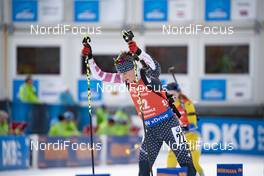 26.01.2019, Antholz, Italy (ITA): Clare Egan (USA) -  IBU world cup biathlon, pursuit women, Antholz (ITA). www.nordicfocus.com. © Manzoni/NordicFocus. Every downloaded picture is fee-liable.