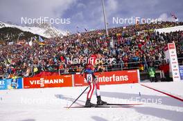 26.01.2019, Antholz, Italy (ITA): Christina Rieder (AUT) -  IBU world cup biathlon, pursuit women, Antholz (ITA). www.nordicfocus.com. © Manzoni/NordicFocus. Every downloaded picture is fee-liable.