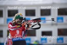 26.01.2019, Antholz, Italy (ITA): Lisa Theresa Hauser (AUT) -  IBU world cup biathlon, pursuit women, Antholz (ITA). www.nordicfocus.com. © Manzoni/NordicFocus. Every downloaded picture is fee-liable.