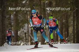 26.01.2019, Antholz, Italy (ITA): Anais Chevalier (FRA) -  IBU world cup biathlon, pursuit women, Antholz (ITA). www.nordicfocus.com. © Manzoni/NordicFocus. Every downloaded picture is fee-liable.