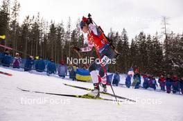 26.01.2019, Antholz, Italy (ITA): Joanne Reid (USA) -  IBU world cup biathlon, pursuit women, Antholz (ITA). www.nordicfocus.com. © Manzoni/NordicFocus. Every downloaded picture is fee-liable.