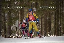 26.01.2019, Antholz, Italy (ITA): Mona Brorsson (SWE) -  IBU world cup biathlon, pursuit women, Antholz (ITA). www.nordicfocus.com. © Manzoni/NordicFocus. Every downloaded picture is fee-liable.
