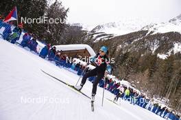 26.01.2019, Antholz, Italy (ITA): Celia Aymonier (FRA) -  IBU world cup biathlon, pursuit women, Antholz (ITA). www.nordicfocus.com. © Manzoni/NordicFocus. Every downloaded picture is fee-liable.