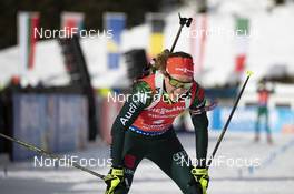 26.01.2019, Antholz, Italy (ITA): Laura Dahlmeier (GER) -  IBU world cup biathlon, pursuit women, Antholz (ITA). www.nordicfocus.com. © Manzoni/NordicFocus. Every downloaded picture is fee-liable.