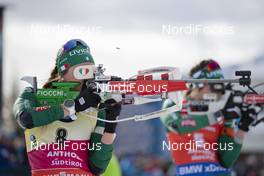 26.01.2019, Antholz, Italy (ITA): Dorothea Wierer (ITA) -  IBU world cup biathlon, pursuit women, Antholz (ITA). www.nordicfocus.com. © Manzoni/NordicFocus. Every downloaded picture is fee-liable.