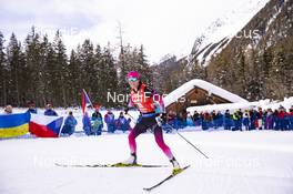 26.01.2019, Antholz, Italy (ITA): Fuyuko Tachizaki (JPN) -  IBU world cup biathlon, pursuit women, Antholz (ITA). www.nordicfocus.com. © Manzoni/NordicFocus. Every downloaded picture is fee-liable.