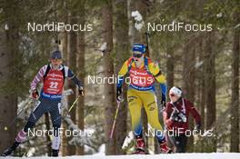 26.01.2019, Antholz, Italy (ITA): Clare Egan (USA), Mona Brorsson (SWE), (l-r) -  IBU world cup biathlon, pursuit women, Antholz (ITA). www.nordicfocus.com. © Manzoni/NordicFocus. Every downloaded picture is fee-liable.