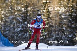 25.01.2019, Antholz, Italy (ITA): Christian Gow (CAN) -  IBU world cup biathlon, sprint men, Antholz (ITA). www.nordicfocus.com. © Manzoni/NordicFocus. Every downloaded picture is fee-liable.