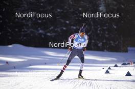 25.01.2019, Antholz, Italy (ITA): Leif Nordgren (USA) -  IBU world cup biathlon, sprint men, Antholz (ITA). www.nordicfocus.com. © Manzoni/NordicFocus. Every downloaded picture is fee-liable.