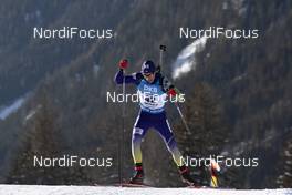25.01.2019, Antholz, Italy (ITA): Artem Pryma (UKR) -  IBU world cup biathlon, sprint men, Antholz (ITA). www.nordicfocus.com. © Manzoni/NordicFocus. Every downloaded picture is fee-liable.